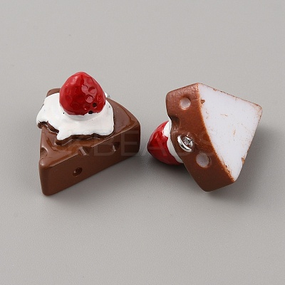 Opaque Resin Pendants RESI-CJC0020-20E-1