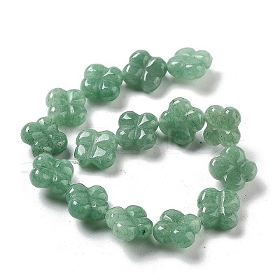 Natural Green Aventurine Beads Strands G-P520-A02-01-1