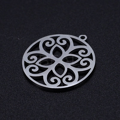 Non-Tarnish 201 Stainless Steel Pendants STAS-Q201-JN346-1-1