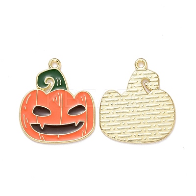 Halloween Alloy Enamel Pendant ENAM-B047-04LG-1