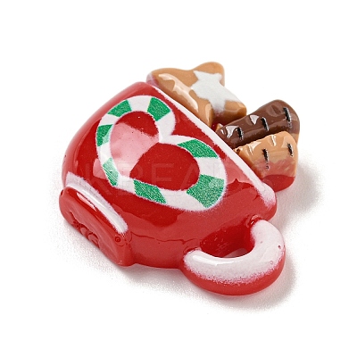 Christmas Opaque Resin Decoden Cabochons LS-RESI-U006-04A-1