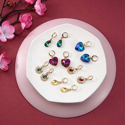 DIY Geometry Drop Earring Making Kits DIY-SZ0007-90-1