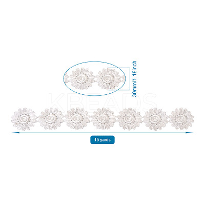 Polyester Lace Trim OCOR-TAC0008-18-1