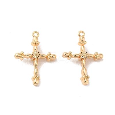 Brass Pendants KK-G468-11G-1