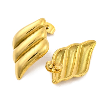 Ion Plating(IP) 304 Stainless Steel Earring EJEW-H013-06G-1
