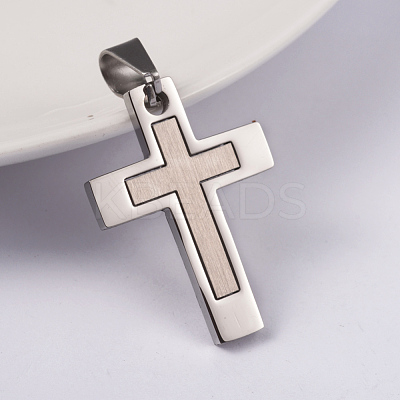 Tarnish Resistant 304 Stainless Steel Pendants X-STAS-K091-01P-1