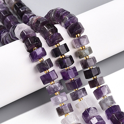 Natural Amethyst Beads Strands G-T140-28-1