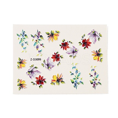 Nail Art Water Transfer Sticker MRMJ-S008-071-M-1