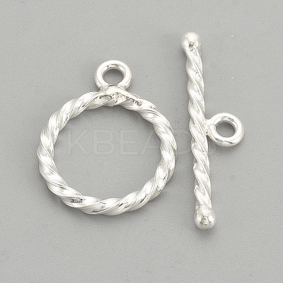 Sterling Silver Toggle Clasps STER-S002-62-1