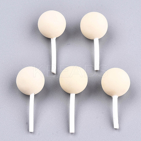 Handmade Polymer Clay 3D Lollipop Embellishments CLAY-T016-82F-1