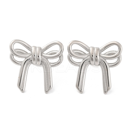 Non-Tarnish 304 Stainless Steel Stud Earrings for Women EJEW-N054-21P-1