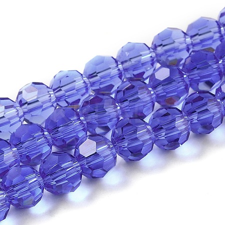 Transparent Glass Beads EGLA-A035-T6mm-D14-1