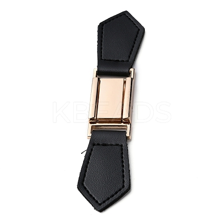 PU Leather Buckles FIND-WH0129-62G-1