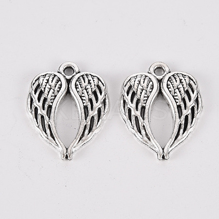 Tibetan Style Alloy Pendants LS-TIBE-N010-56AS-RS-1