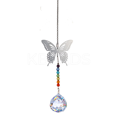 Glass Big Pendant Decorations PW-WG93505-01-1