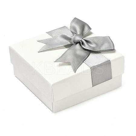 Square Cardboard Jewelry Set Box LS-CBOX-Q038-01C-1