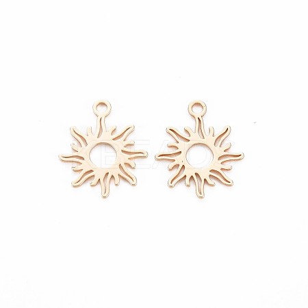 Brass Charms KK-S364-083-1
