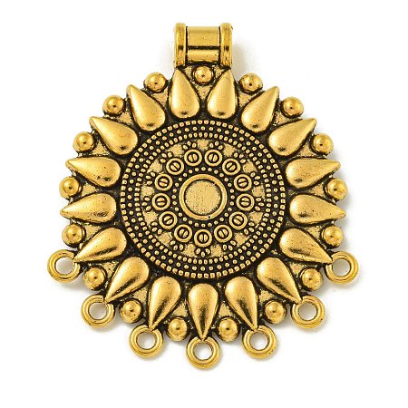 Tibetan Style Alloy Chandelier Components Links FIND-U015-17AG-02-1