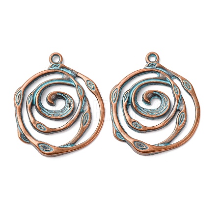 Tibetan Style Alloy Pendants X-FIND-B055-02M-1