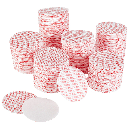 Flat Round Foam Lid Liners DIY-WH0386-84E-1