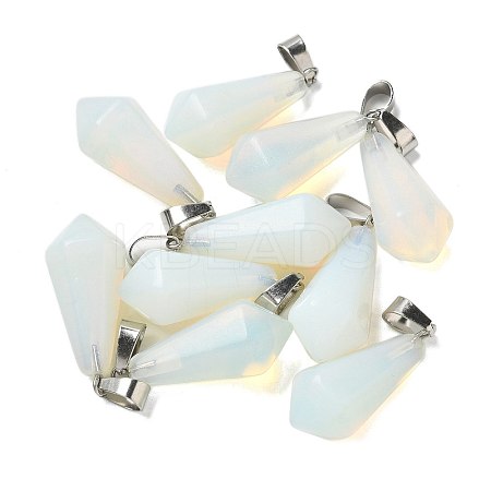 Opalite Pointed Pendants G-B127-15P-07-1