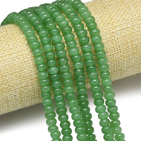 Natural Malaysia Jade Beads Strands G-B165-G01-4x6mm-04-1