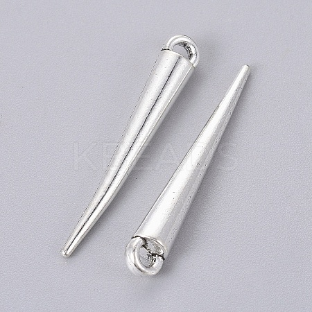 Tibetan Style Alloy Spike Pendants LS-X-TIBEP-A16461-AS-RS-1