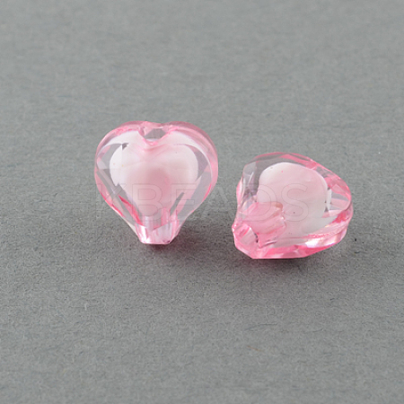 Transparent Acrylic Beads TACR-S114-10mm-02-1