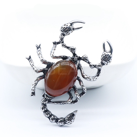 Natural Carnelian Big Pendants PW-WGB167E-07-1