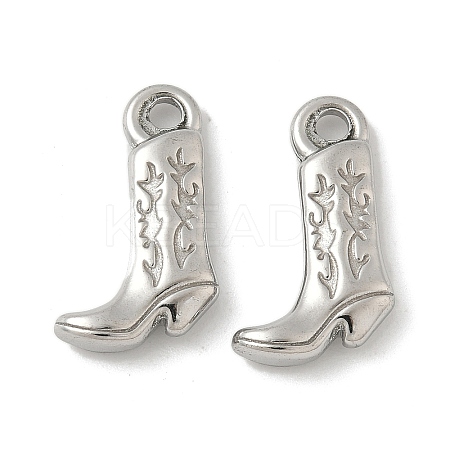 304 Stainless Steel Pendants STAS-D127-09P-1