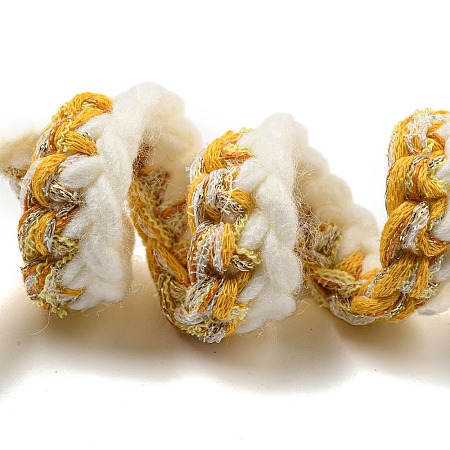 Two Tone Polyester Crochet Lace Trim OCOR-Q058-07-1