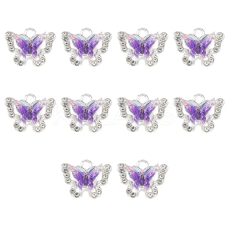 10Pcs Alloy Pendants FIND-YW0009-29F-1