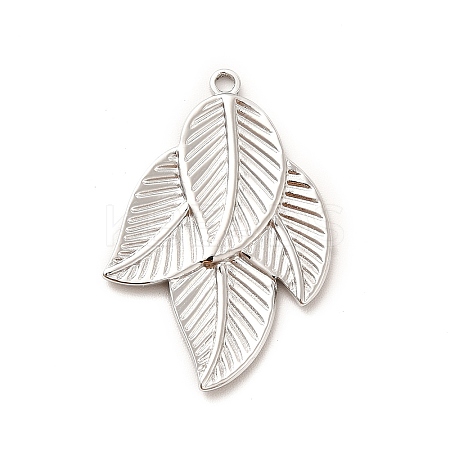 Non-Tarnish 304 Stainless Steel Pendants STAS-F282-17P-1