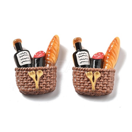 Cute Mini Food Series Resin Cabochons CRES-I038-01D-1