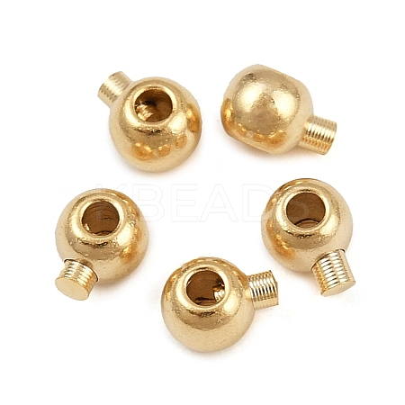 Brass Crimp Beads KK-P310-21A-G-1