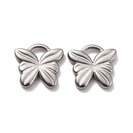 Non-Tarnish 304 Stainless Steel Charms STAS-B024-43P-01-1