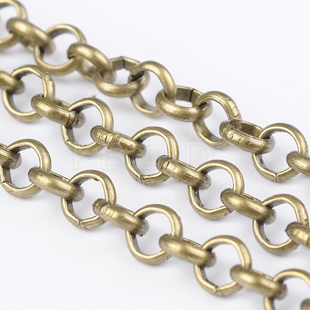 Iron Rolo Chains CHT037Y-AB-1