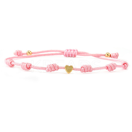 Adjustable Nylon Cord Braided Bracelets AN6953-5-1