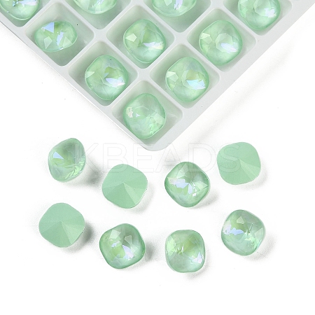 Pointed Back Glass Rhinestone Cabochons GGLA-S003-03D-1
