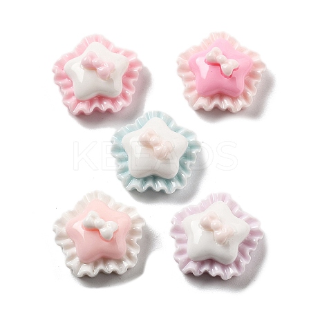 Cute Mini Cartoon Bowknot Series Resin Cabochons LS-X-CRES-I037-04C-1