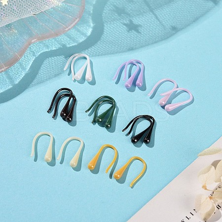 Hypoallergenic Bioceramics Zirconia Ceramic Teardrop Dangle Earrings EJEW-Z023-05-1