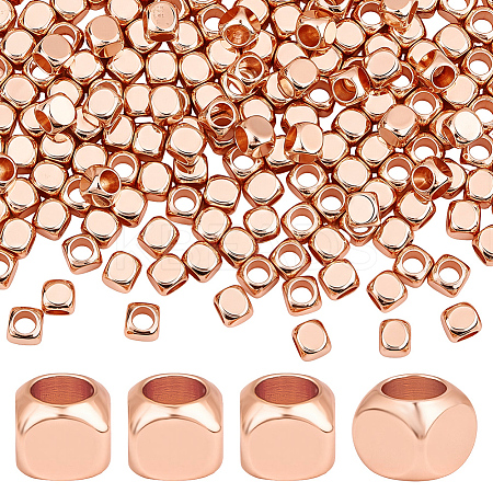 200Pcs Brass Spacer Beads KK-PH0014-97RG-1