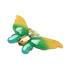 Gradient Color Resin Pendants RESI-Q012-03F-2