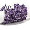Natural Amethyst Beads Strands G-A252-A03-01-2