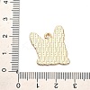 Animal Puppy Alloy Enamel Pendants FIND-V001-03G-02-3