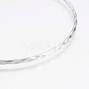 Tarnish Resistant 304L Stainless Steel Buddhist Bangles BJEW-G568-15P-3
