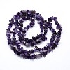 Natural Amethyst Beads Strands X-G-O049-C-23-2
