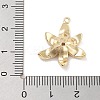 Brass Pave Clear Cubic Zirconia Pendants KK-Z061-13G-01-3