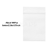 100Pcs Plastic Zip Top Bags OPP-YW0001-07A-1