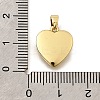 Brass Pendants KK-V007-011G-05-3